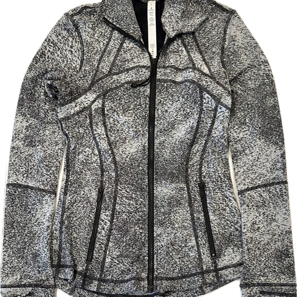 Lululemon Athletica Black and Gray Define Jacket